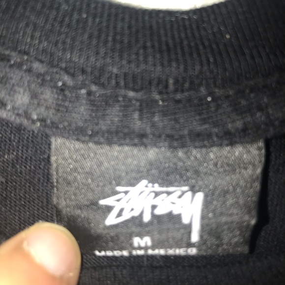Stussy Long Beach Tee Med. - Picture 4 of 4